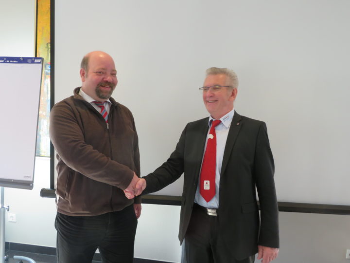 Dietmar Laske wird geehrt