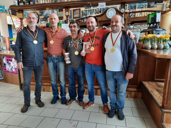 1. Platz RL 1 Mannschaft M Skatbrüder Wernsdorf Pfaffrode 2